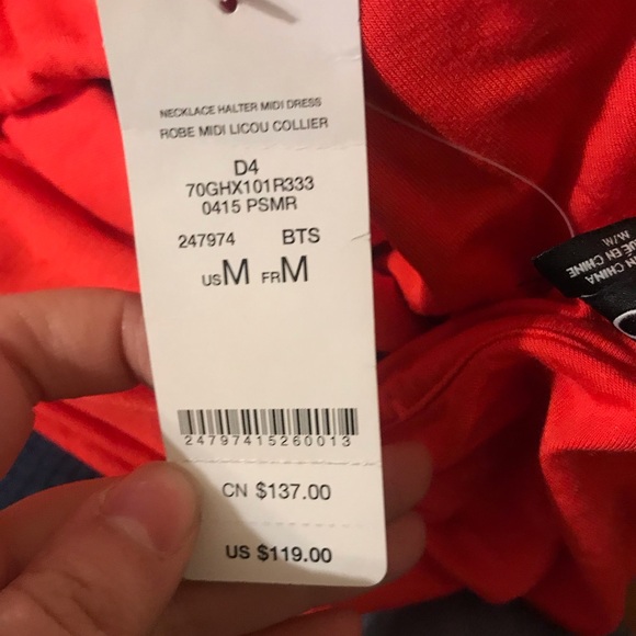 Coral Bebe Dress - Picture 2 of 4